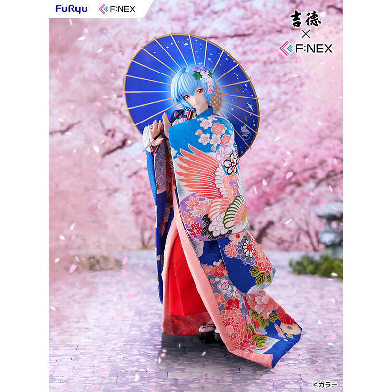 【受注生産】吉徳×F:NEX 綾波レイ -日本人形- 1/4スケールフィギュア [お届け予定：2027年7月]