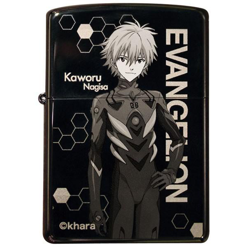 EVASTOREオリジナル ヱヴァンゲリヲン新劇場版ZIPPO　カヲル/ブラックチタンコート
