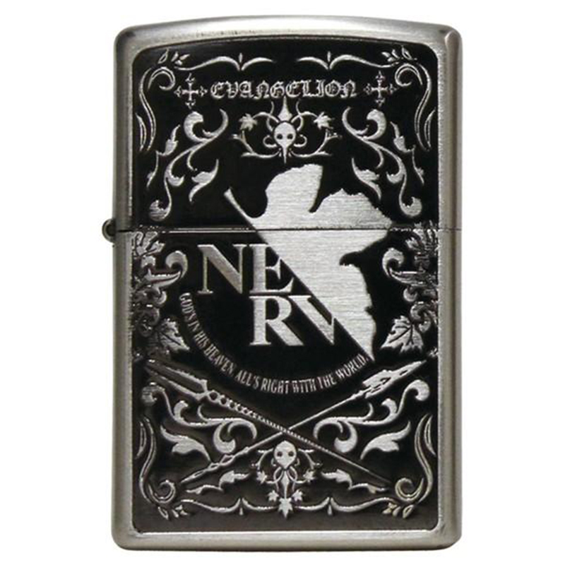 EVASTOREオリジナル エヴァンゲリオンZIPPO NERV EVAtic Elments Ver.