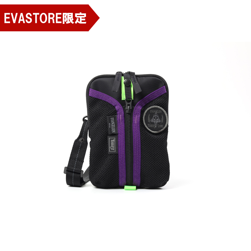 【HARVEST LABEL】エヴァ30周年記念モデル 純日本製ミニショルダーバッグ/初号機