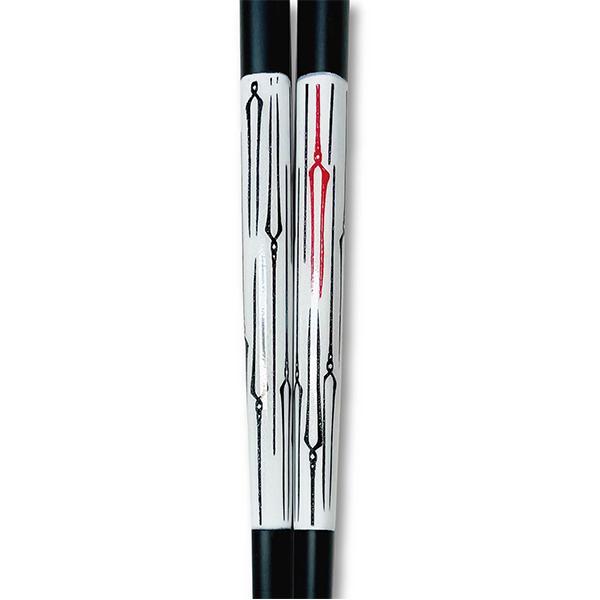 エヴァンゲリオン和柄 若狭塗箸21cm/ロンギヌスの槍白（マリモクラフト）