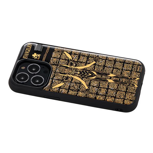 FLASH EVA13 基板アートiPhone 13Pro ケース/黒（電子技販）