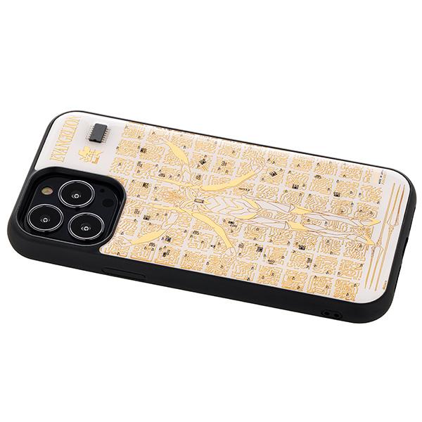 FLASH EVA13 基板アートiPhone 13Pro Maxケース/白（電子技販）