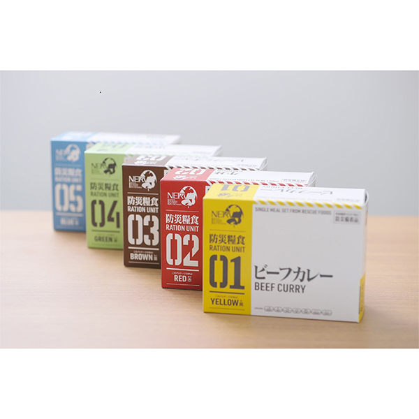 特務機関NERV指定 防災糧食5種詰合せ(ホリカフーズ)