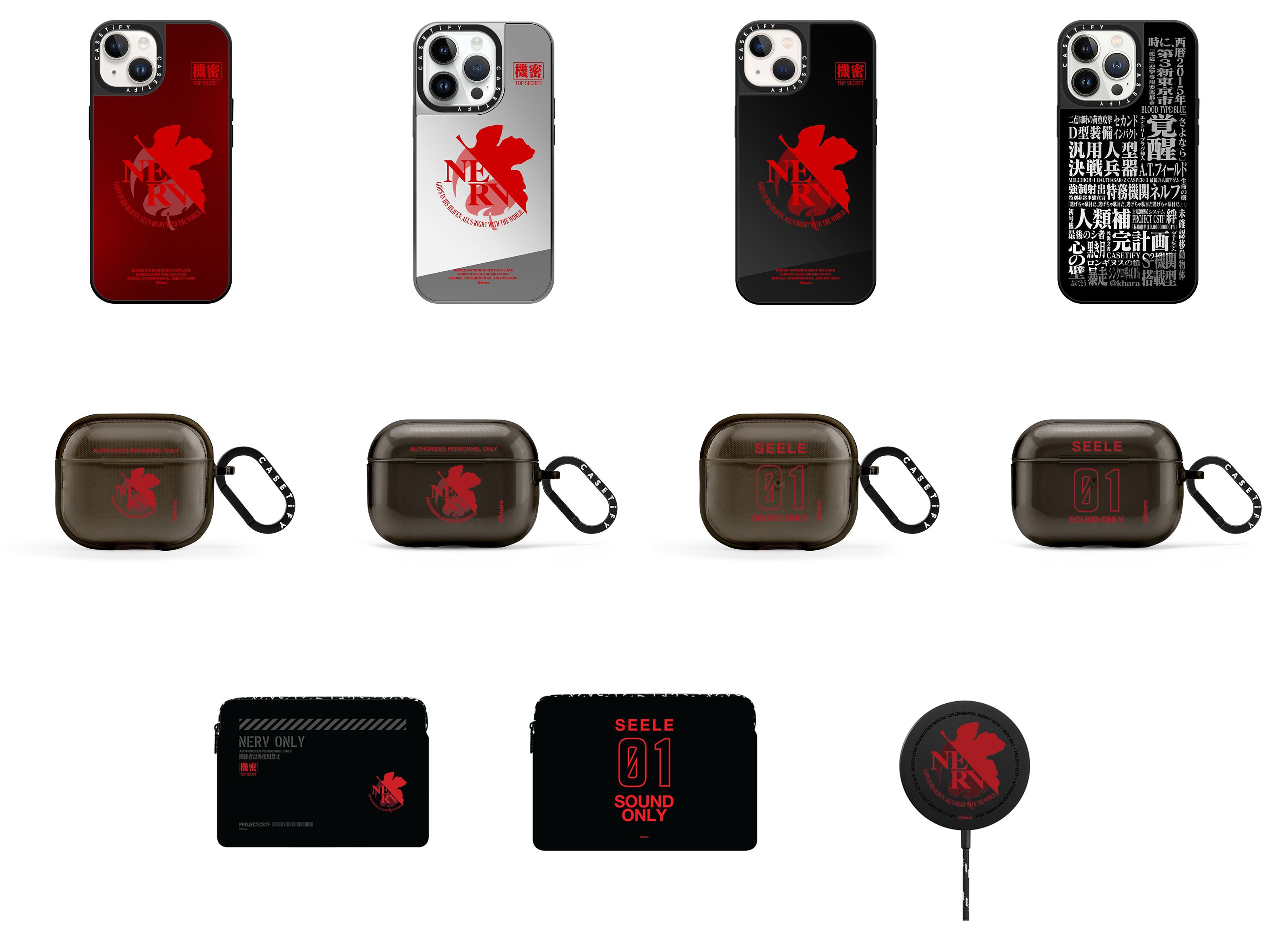 専用ページ VANGELION x CASETiFY 7/20 発売】EVANGELION × CASETiFY コラボレーション